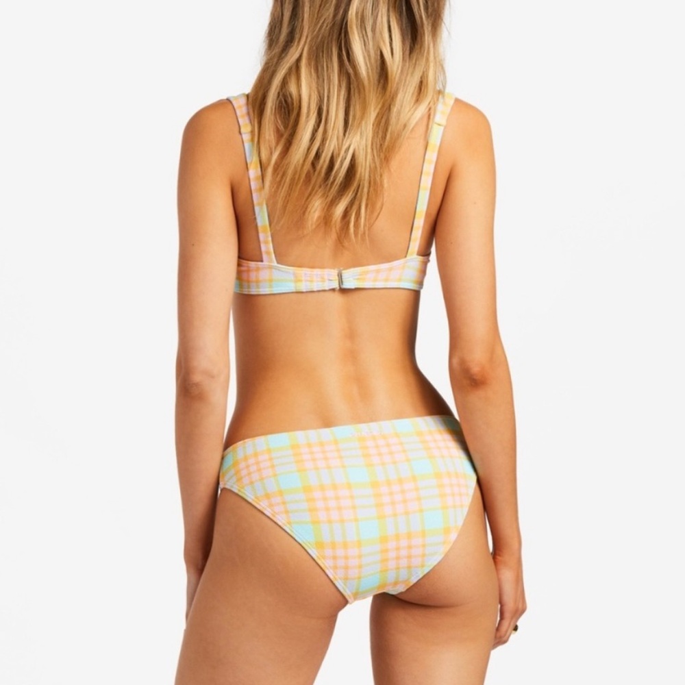 π₯π₯BILLABONG - CHECK PLEASE EMMA UNDERWIRE LOWRIDER BIKINI SETπ₯π₯ - Picture 7 of 10